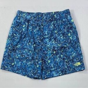 The North Face Class V Pull-On 7” Short Beta Blue Print Men’s Small